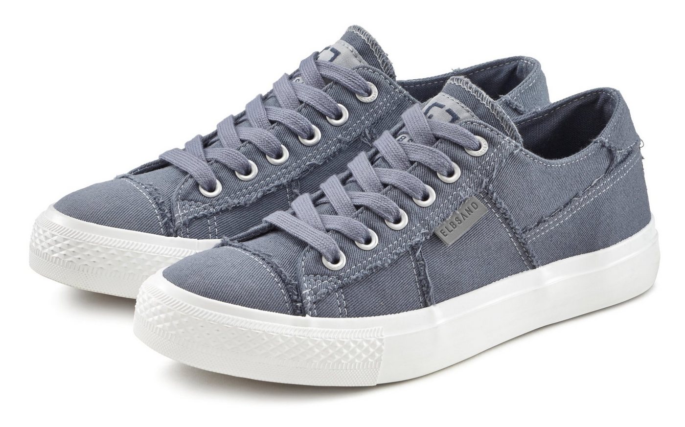 Elbsand Sneaker Schnürhalbschuh, Freizeitschuh aus Textil, Used-Look VEGAN Elbsand Sneaker Schnürhalbschuh, Freizeitschuh aus Textil, Used-Look VEGAN von Elbsand