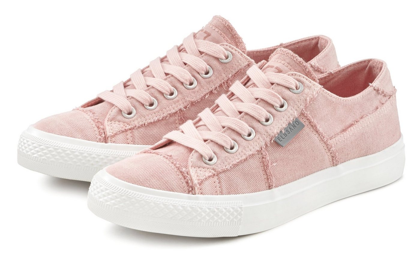 Elbsand Sneaker Schnürhalbschuh, Freizeitschuh aus Textil, Used-Look VEGAN Elbsand Sneaker Schnürhalbschuh, Freizeitschuh aus Textil, Used-Look VEGAN von Elbsand