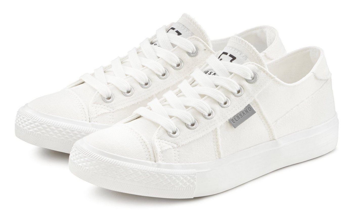 Elbsand Sneaker Schnürhalbschuh, Freizeitschuh aus Textil, Used-Look VEGAN Elbsand Sneaker Schnürhalbschuh, Freizeitschuh aus Textil, Used-Look VEGAN von Elbsand
