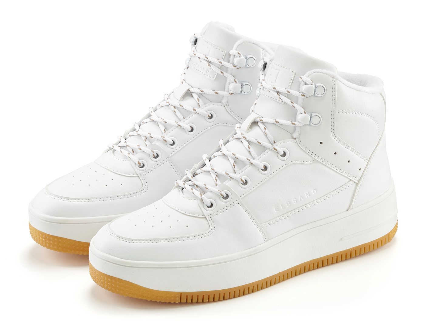 Elbsand Sneaker mit kuscheligem Warmfutter, Freizeitschuh, Halbschuh, High Top Sneaker Elbsand Sneaker mit kuscheligem Warmfutter, Freizeitschuh, Halbschuh, High Top Sneaker von Elbsand