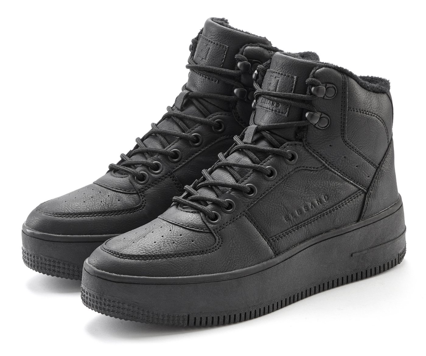 Elbsand Sneaker mit kuscheligem Warmfutter, Freizeitschuh, Halbschuh, High Top Sneaker Elbsand Sneaker mit kuscheligem Warmfutter, Freizeitschuh, Halbschuh, High Top Sneaker von Elbsand