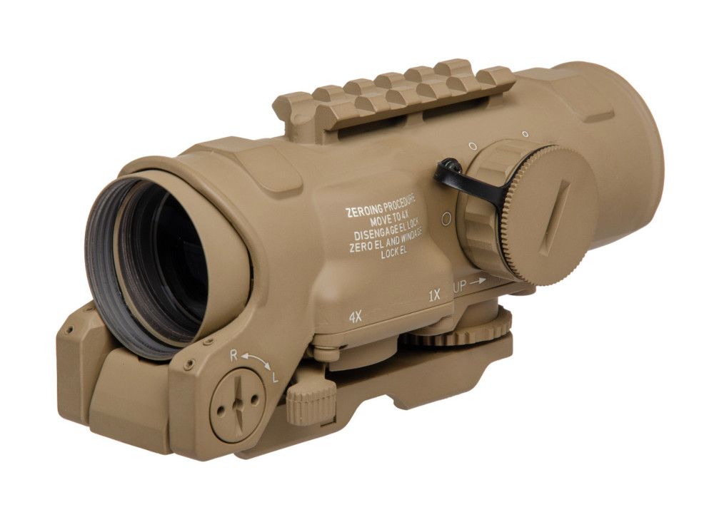 Elcan Specter DR 1x/4x Kal. 7,62mm FDE Zielfernrohr Elcan Specter DR 1x/4x Kal. 7,62mm FDE Zielfernrohr von Elcan