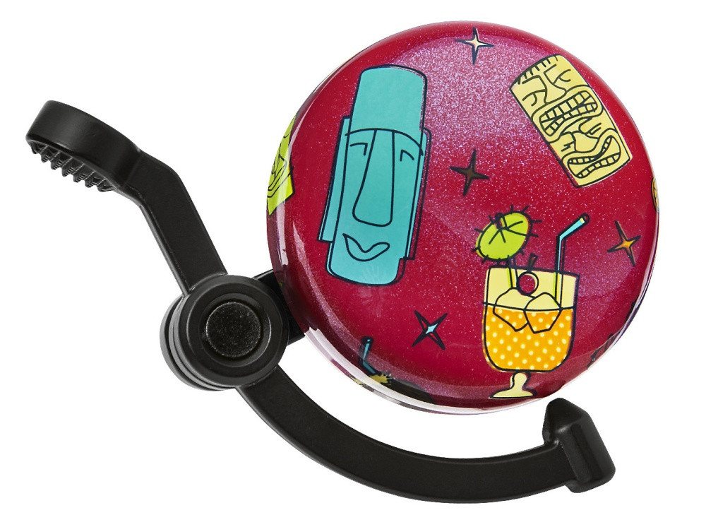 Electra Fahrradklingel Domed Linear Bell "Tiki Time" Electra Fahrradklingel Domed Linear Bell "Tiki Time" von Electra