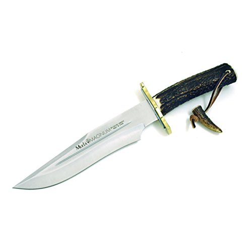 ELECTROPOLIS Jagdmesser Muela Magnum Faust Geweih und Messing, 460 Gramm + Mehrzweck-Geschenkkarte ELECTROPOLIS Jagdmesser Muela Magnum Faust Geweih und Messing, 460 Gramm + Mehrzweck-Geschenkkarte von ELECTROPOLIS