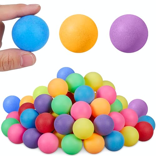 Elegance-go Tischtennisbälle Bunt, 50 Stück 40 mm Mischfarben Tischtennis Bälle Training Tischtennis Ball M ultifunktion Ping Pong Bälle für Partyspiele,Handwerk,Dekorationen Elegance-go Tischtennisbälle Bunt, 50 Stück 40 mm Mischfarben Tischtennis Bälle Training Tischtennis Ball M ultifunktion Ping Pong Bälle für Partyspiele,Handwerk,Dekorationen von Elegance-go