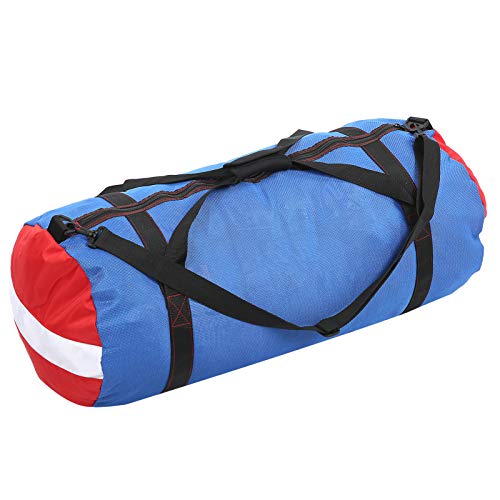 Elelif Tauch-Aufbewahrungs-Mesh-Schultertasche, schnell trocknende Taschen für Tauch- und Schnorchelausrüstung, Handtaschenausrüstung für Flipper, nasse Kleidung, PVC-Oxford (Blau) von Elelif