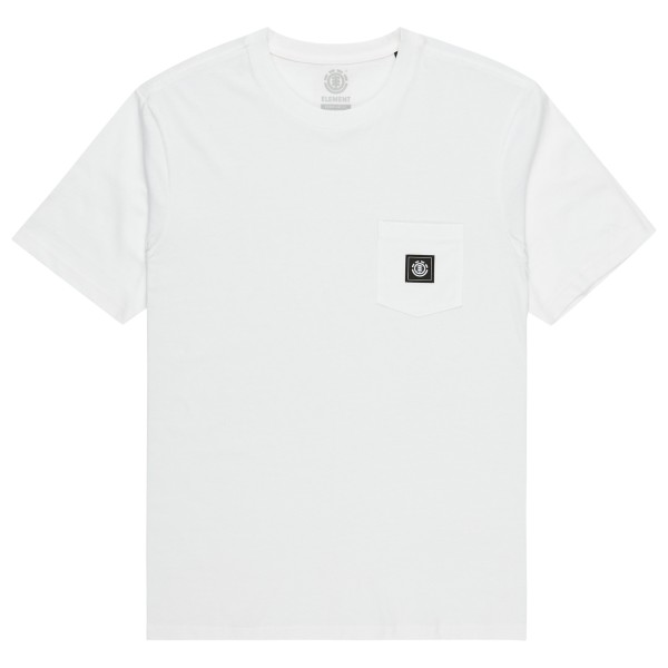 Element - Basic Pocket Label S/S - T-Shirt Gr M weiß Element - Basic Pocket Label S/S - T-Shirt Gr M weiß von Element