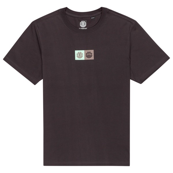 Element - Dual S/S - T-Shirt Gr M schwarz von Element