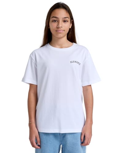 Element Firewater - T-Shirt - Jungs 8-16 - S/10 - Weiss Element Firewater - T-Shirt - Jungs 8-16 - S/10 - Weiss von Element