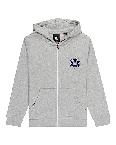 Element Seal - Kapuzenpulli mit Reißverschluss - Jungen 8-16 - L/14 - Grau von Element