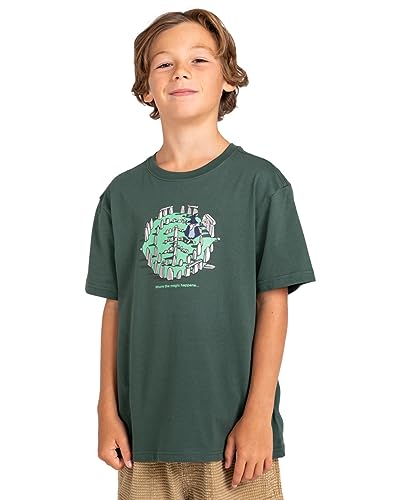 Element Magical Places - T-Shirt - Jungen 8-16 - S/10 - Grün von Element