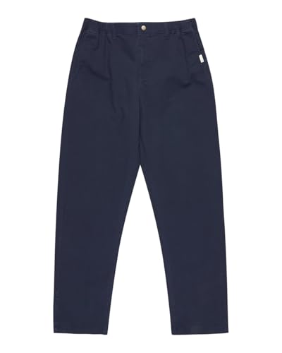 Element Hose Regular Comfort Chino Twill Blau M von Element