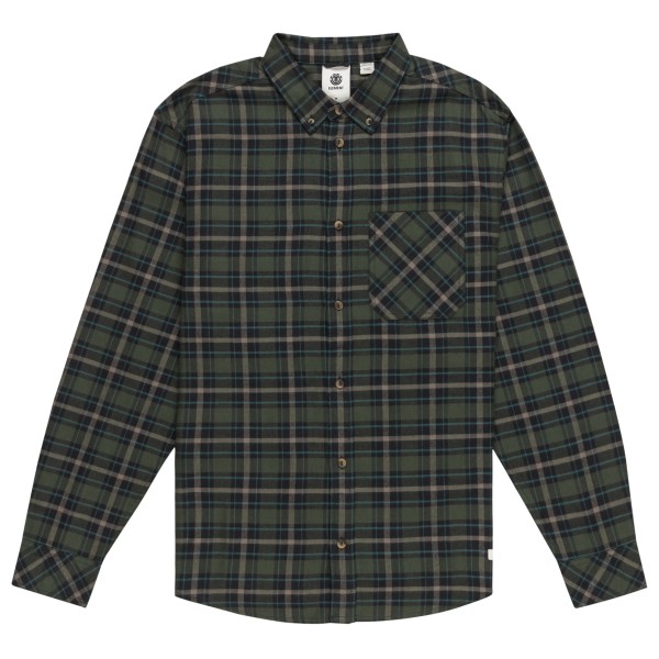 Element - Ivy Long Sleeve - Hemd Gr S grau/schwarz Element - Ivy Long Sleeve - Hemd Gr S grau/schwarz von Element