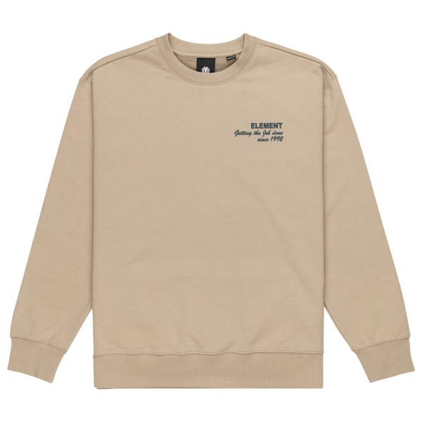 Element - Job Done Crew Neck - Pullover Gr M beige Element - Job Done Crew Neck - Pullover Gr M beige von Element