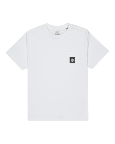 Element Basic - Taschen-T-Shirt - Jungs 8-16 - Weiss Element Basic - Taschen-T-Shirt - Jungs 8-16 - Weiss von Element