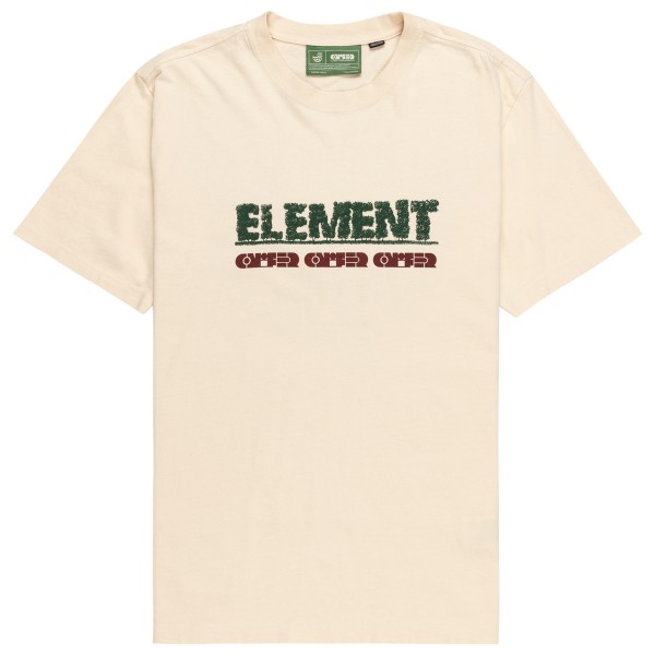 Element - OCNC Foliage Short Sleeve - T-Shirt Gr XS beige Element - OCNC Foliage Short Sleeve - T-Shirt Gr XS beige von Element