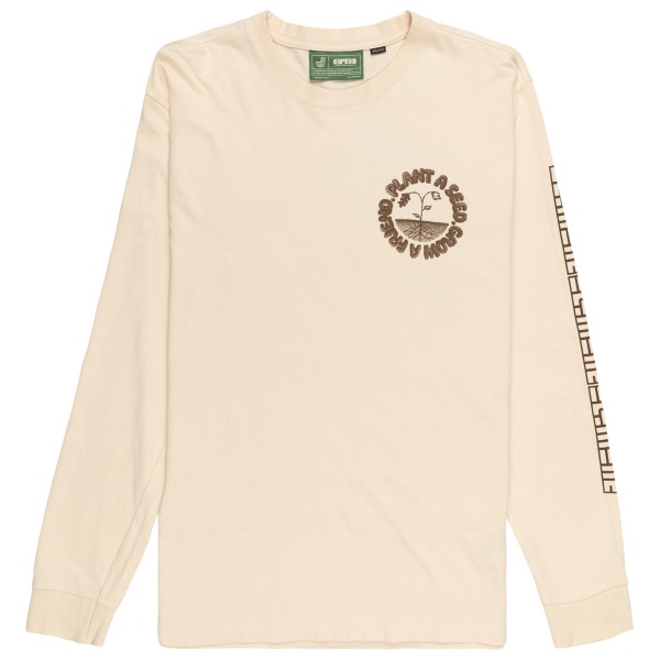 Element - OCNC Grow A Fri Long Sleeve - Longsleeve Gr XS beige Element - OCNC Grow A Fri Long Sleeve - Longsleeve Gr XS beige von Element