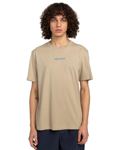 Element Simple Logo - T-Shirt - Männer - S - Beige Element Simple Logo - T-Shirt - Männer - S - Beige von Element