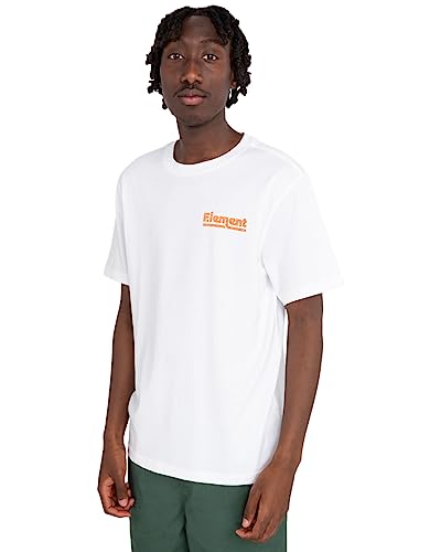 Element Sunup - T-Shirt - Männer - L - Weiss von Element