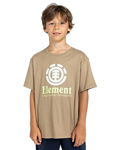 Element Vertical - T-Shirt - Jungen 8-16 - XS/8 - Braun von Element