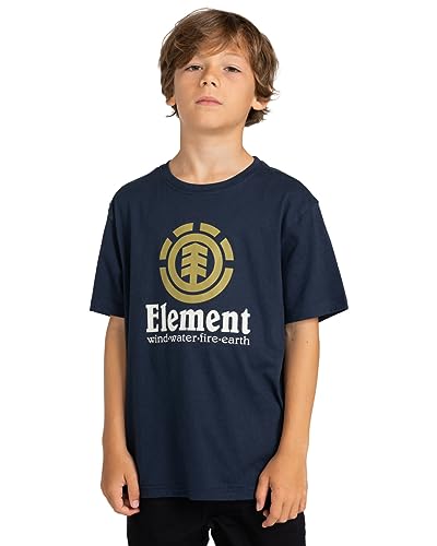 Element Vertical - T-Shirt - Jungen 8-16 - M/12 - Schwarz von Element