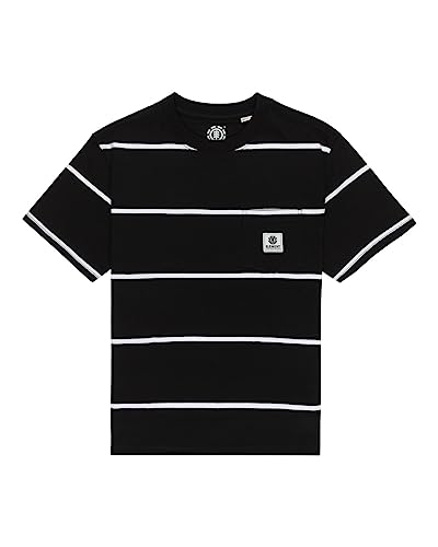 Element Basic - Taschen-T-Shirt - Jungs 8-16 - XL/16 - Schwarz von Element