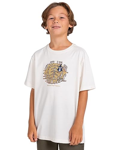 Element Magical Places - T-Shirt - Jungen 8-16 - L/14 - Weiss von Element