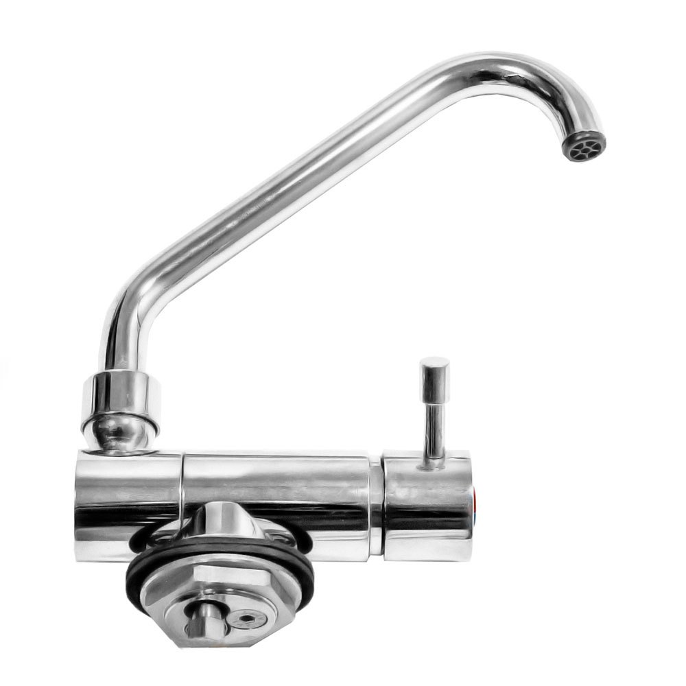 Elettrogas Aravon Brass Swivel Chromed Mixer Water Tap 14 Mm Silber Elettrogas Aravon Brass Swivel Chromed Mixer Water Tap 14 Mm Silber von Elettrogas Aravon