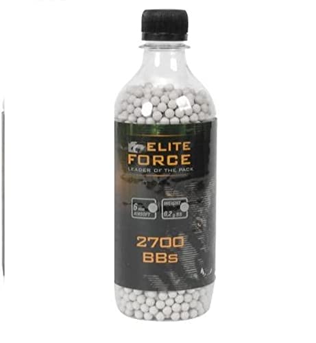 Elite Force Premium Selection Airsoft Munition Flasche, Weiß, One Size von Umarex