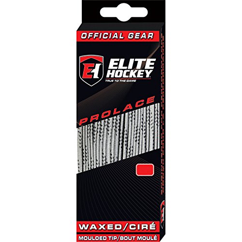 Elite Hockey Unbekannt Prolace Gewachste Hockey-Schnürsenkel, Silbergrau, 304,8 cm Elite Hockey Unbekannt Prolace Gewachste Hockey-Schnürsenkel, Silbergrau, 304,8 cm von Elite