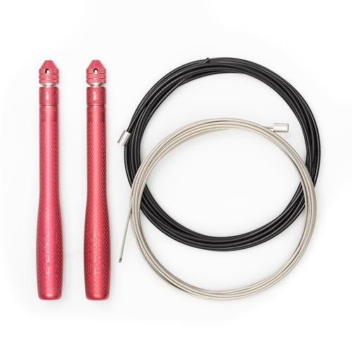 Elite Jumps Bullet Comp Springseil – Speed Jump Rope für Double Under WOD Training – Hochleistungs-Profi-Speed-Seil für Training und Fitness – leichtes und langlebiges Springseil für Workout von Elite Jumps