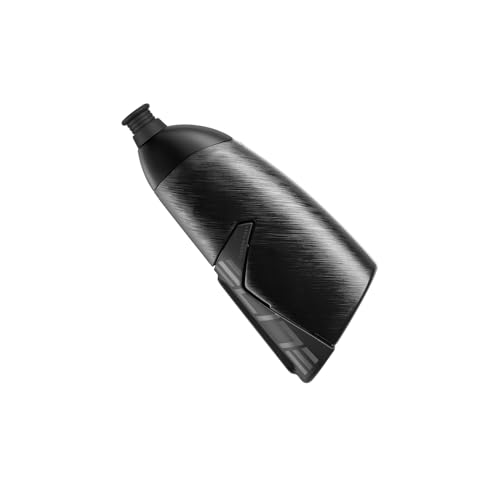 Elite S.R.L. Unisex – Erwachsene Elite Crono CX Trinkflasche, Schwarz, 500ml Elite S.R.L. Unisex – Erwachsene Elite Crono CX Trinkflasche, Schwarz, 500ml von Elite