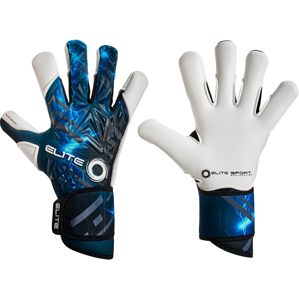 Elite Sport Galaxy Goalkeeper Gloves Weiß,Blau 6 von Elite Sport