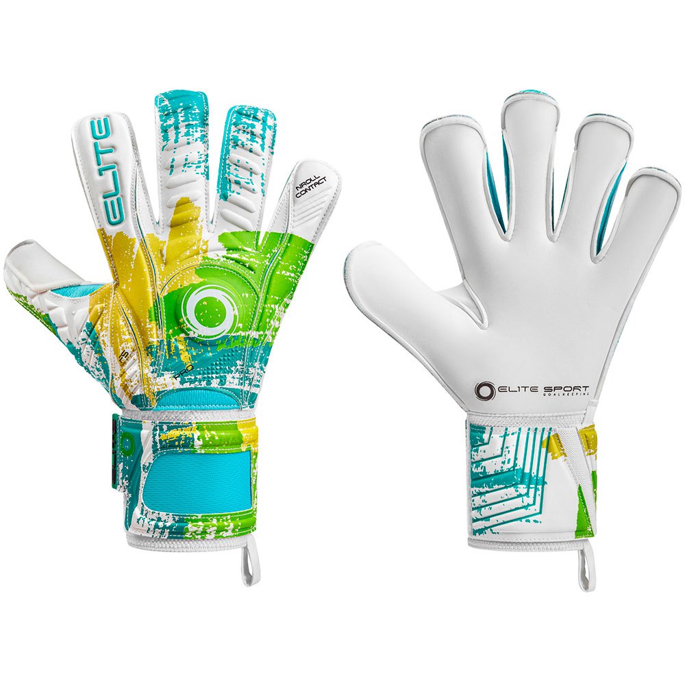 Elite Sport Natura Goalkeeper Gloves Grün,Gelb,Weiß 10 von Elite Sport