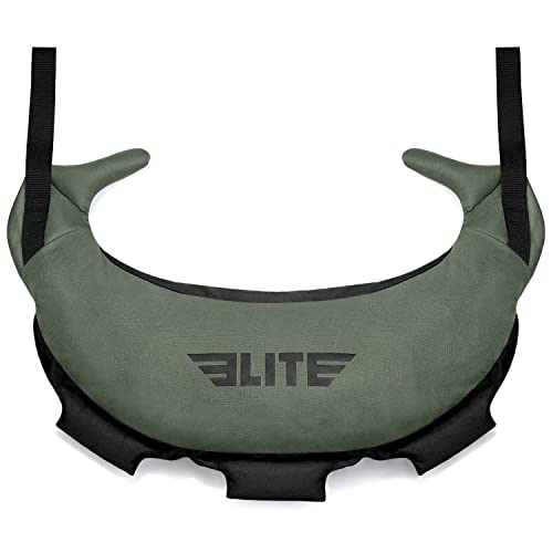 Elite Sports Bulgarische Canvas-Tasche für Crossfit, Fitness, Leinwand, MMA, Fitnessstudio, Cross-Training, Sandsack (grün, 20,4 kg) – ungefüllt Elite Sports Bulgarische Canvas-Tasche für Crossfit, Fitness, Leinwand, MMA, Fitnessstudio, Cross-Training, Sandsack (grün, 20,4 kg) – ungefüllt von Elite Sports