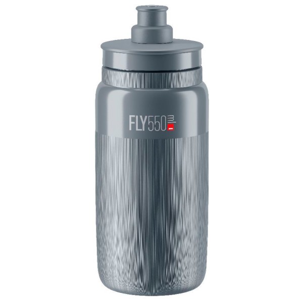 Elite - Fly Tex - Fahrrad Trinkflasche Gr 550 ml grau Elite - Fly Tex - Fahrrad Trinkflasche Gr 550 ml grau von Elite