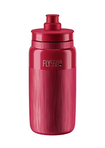 Elite S.R.L. Unisex – Erwachsene Elite Fly Tex Trinkflasche, Amaranth, 550ml Elite S.R.L. Unisex – Erwachsene Elite Fly Tex Trinkflasche, Amaranth, 550ml von Elite