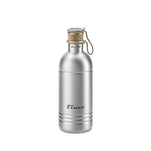 Elite Trinkflasche L'Eroica, silber, 10x10x25cm, 0150201 Elite Trinkflasche L'Eroica, silber, 10x10x25cm, 0150201 von Elite