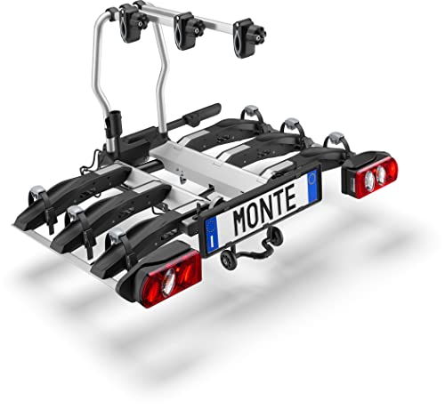 Elite99 Monte RAMP 3B, Unisex Fahrradträger für Erwachsene, Silber, Universal Elite99 Monte RAMP 3B, Unisex Fahrradträger für Erwachsene, Silber, Universal von Elite