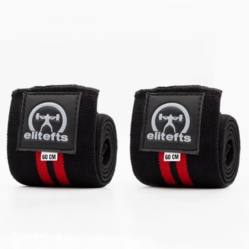 EliteFTS Constrictor Handgelenkbandagen, 60 cm, professionelle Qualität, Handgelenkstütze mit robuster Daumenschlaufe, beste Bandage für Powerlifting, Wettkampf, Krafttraining, Bodybuilding von EliteFTS