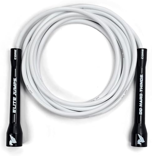 EliteSRS Do Hard Things 6 mm PVC-Springseile für Fitness – verstellbares Springseil für drinnen und draußen, mit unzerbrechlichen Griffen und ultra-langlebigem, nicht knickendem PVC für Springseil, EliteSRS Do Hard Things 6 mm PVC-Springseile für Fitness – verstellbares Springseil für drinnen und draußen, mit unzerbrechlichen Griffen und ultra-langlebigem, nicht knickendem PVC für Springseil, von EliteSRS
