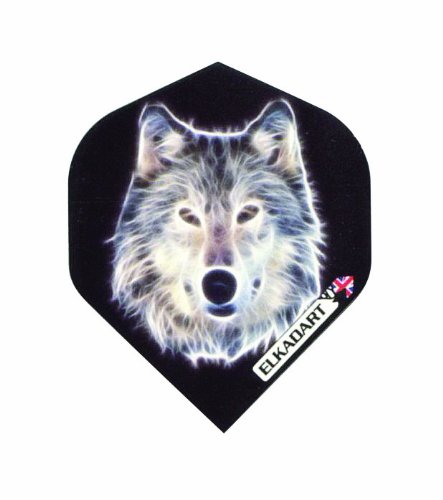 Elkadart Dart-Flights, Motiv Wolf, 1 Set Elkadart Dart-Flights, Motiv Wolf, 1 Set von Elkadart