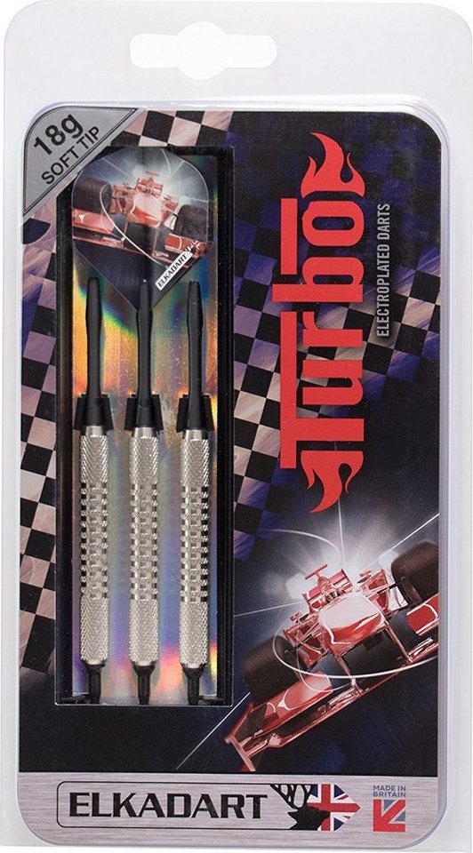 Elkadart Dartpfeil Dartpfeile Turbo, 3 Soft-Tip-Pfeile mit Etui, von 10-18 g Elkadart Dartpfeil Dartpfeile Turbo, 3 Soft-Tip-Pfeile mit Etui, von 10-18 g von Elkadart
