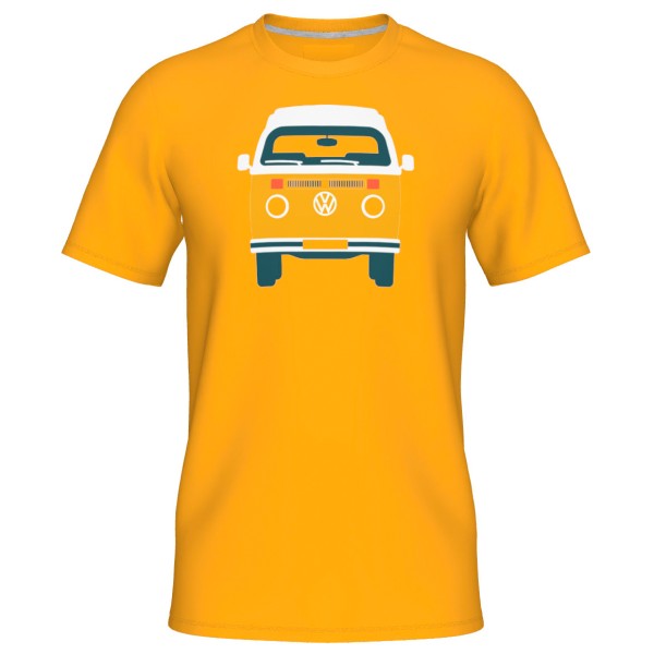 Elkline - Four Wheels To Freedom Baywindow - T-Shirt Gr L orange von Elkline