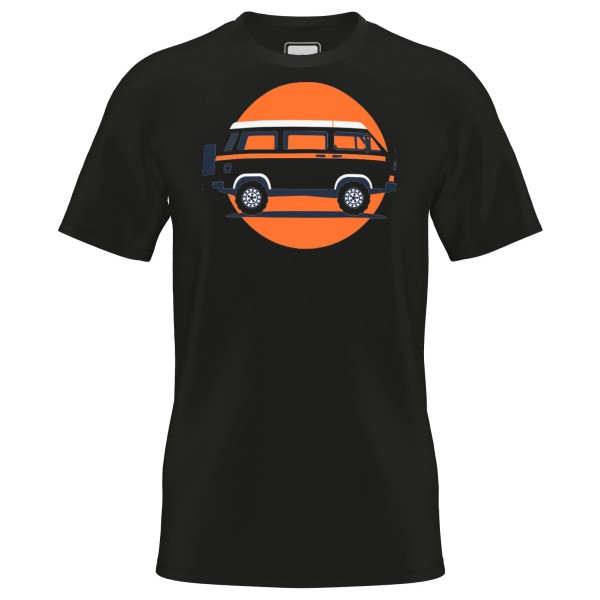 Elkline - Four Wheels To Freedom Big-T - T-Shirt Gr XL schwarz von Elkline
