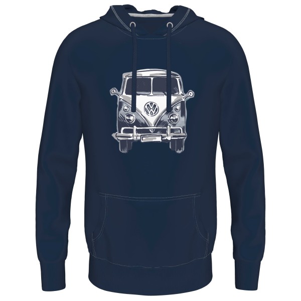 Elkline - Kid's Four Wheels To Freedom Highway - Hoodie Gr 116 blau von Elkline