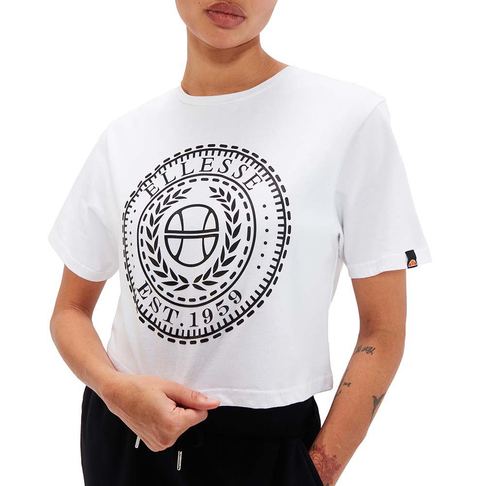 Ellesse Carala Crop Short Sleeve T-shirt Weiß 14 Frau Ellesse Carala Crop Short Sleeve T-shirt Weiß 14 Frau von Ellesse