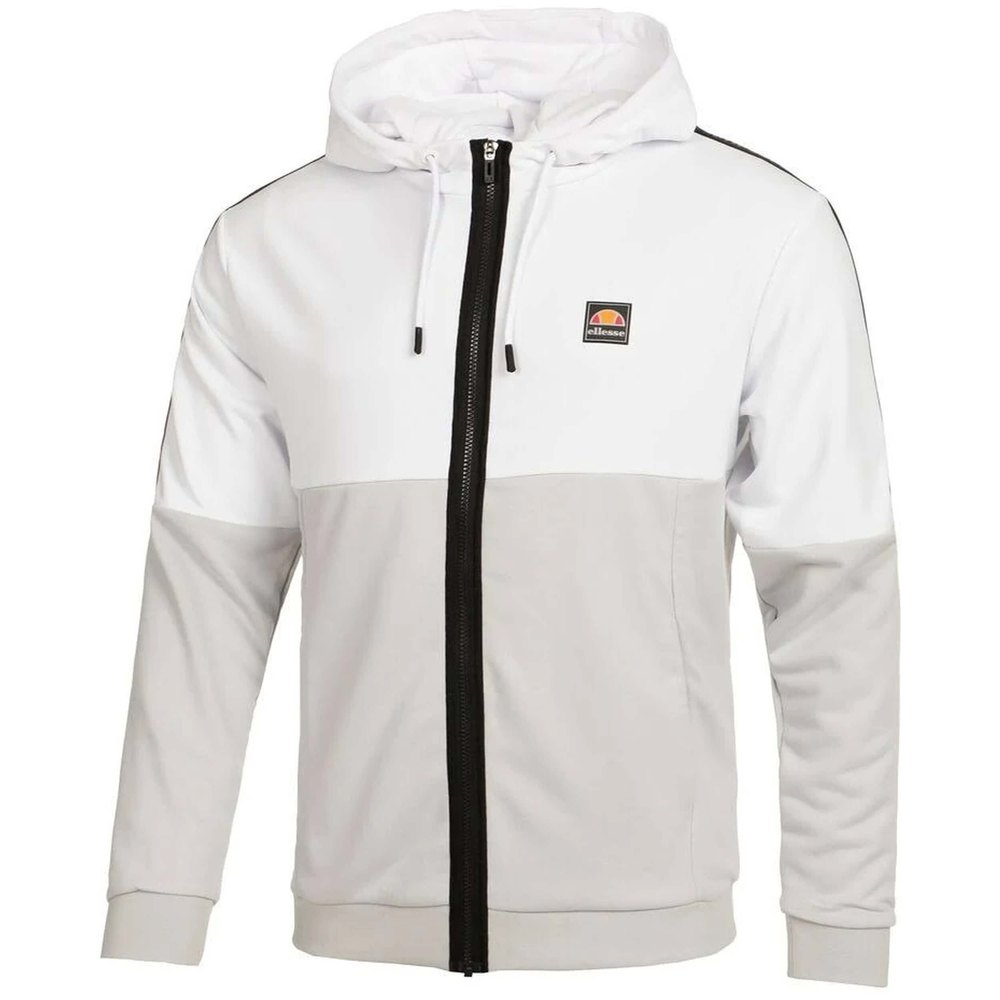 Ellesse Forestio Full Zip Sweatshirt Weiß,Grau S Mann von Ellesse