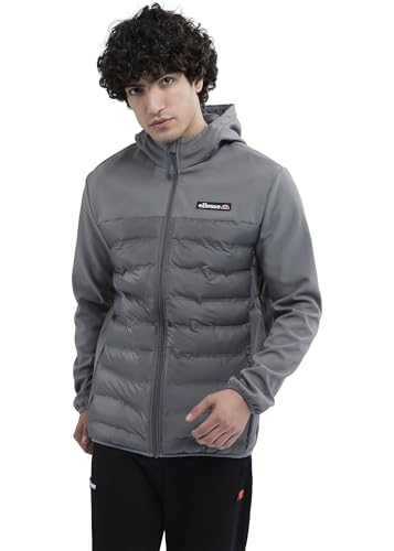 ellesse Herren Cassiano Zip Jacket Jacke, dunkelgrau, XL ellesse Herren Cassiano Zip Jacket Jacke, dunkelgrau, XL von Ellesse
