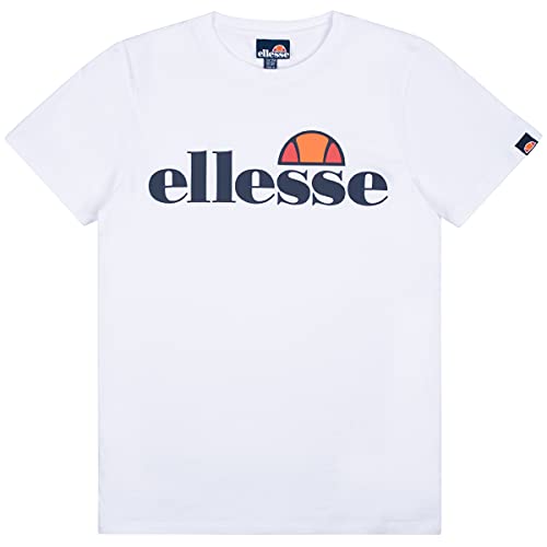 Ellesse Malia T-Shirt für Kinder, Weiß, 8_9 von Ellesse